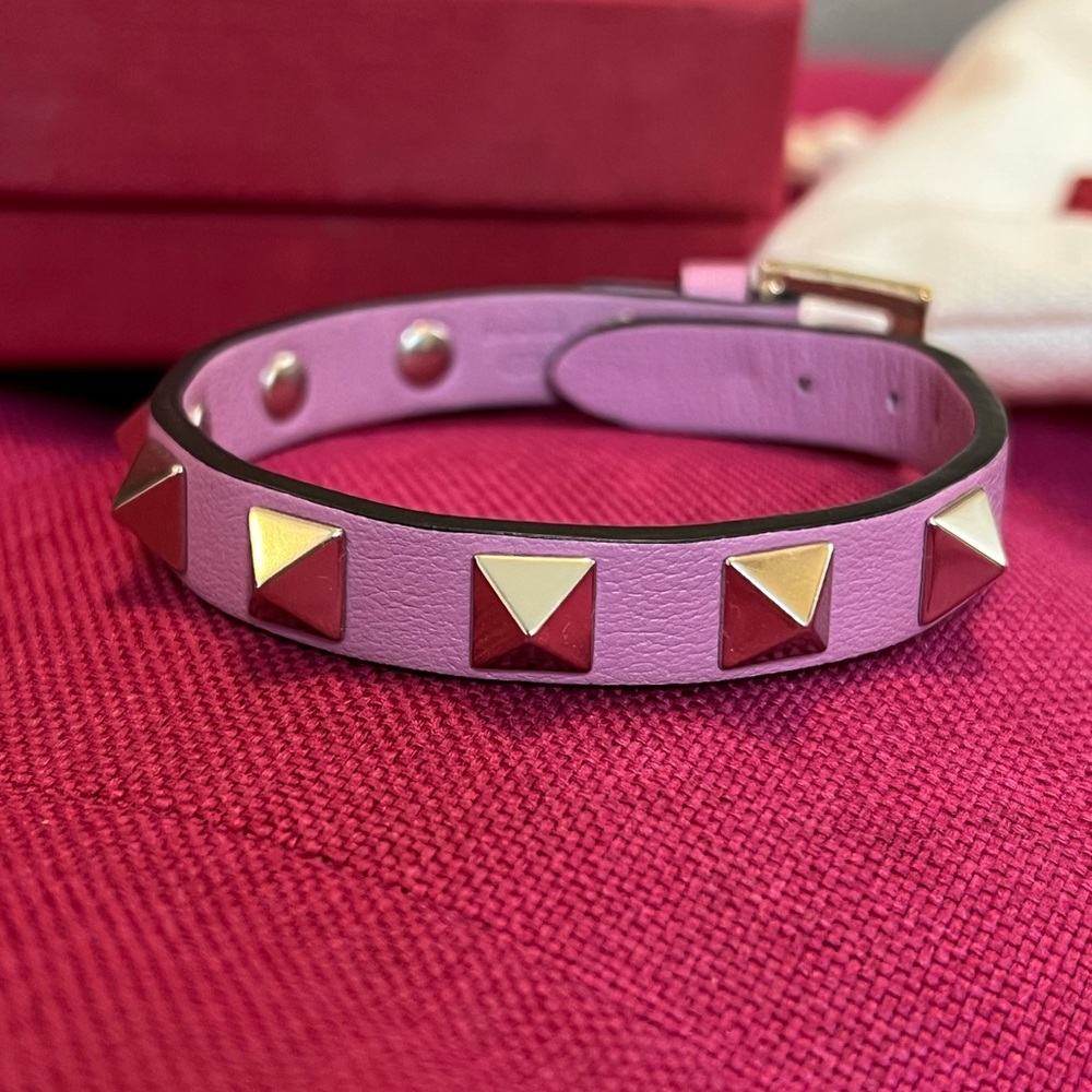 Valentino pink stud wrap
